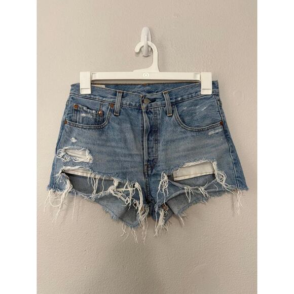 Levi's Pants - Levi’s 501 shorts size 28W 
Maybe faint stain on back see photos